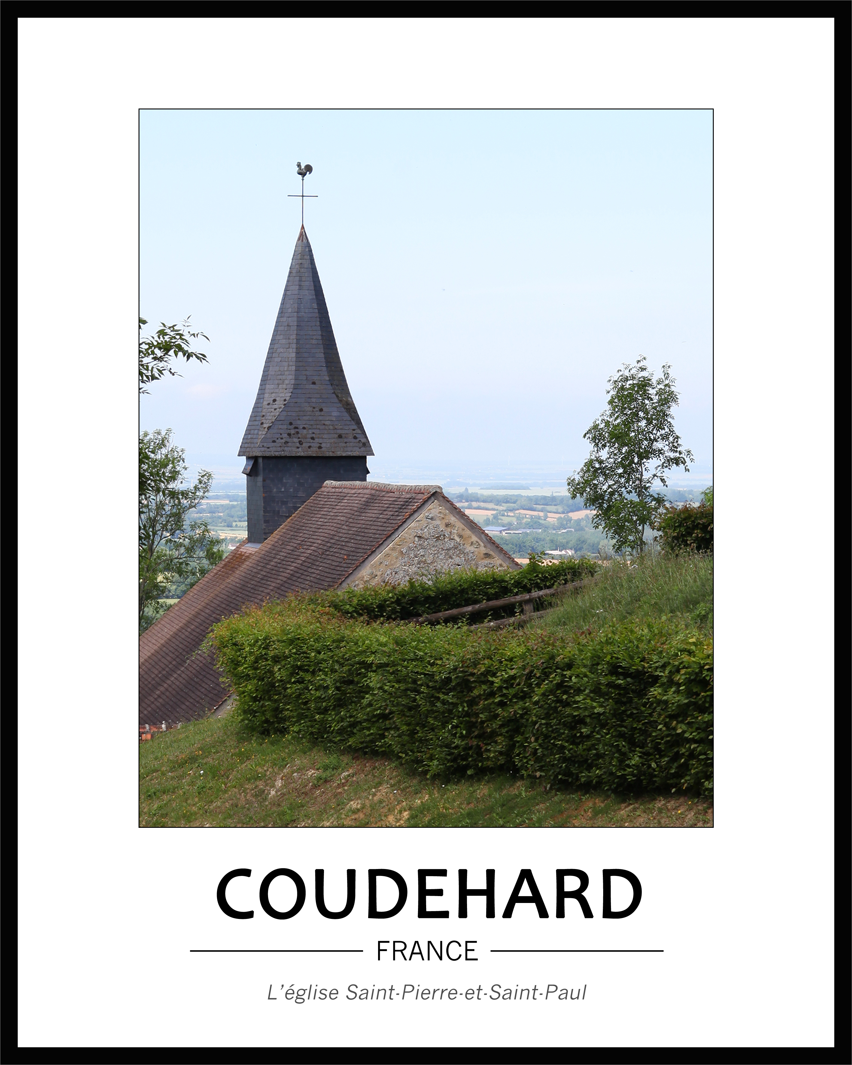 Coudehard glise saint-pierre-et-saint-paul